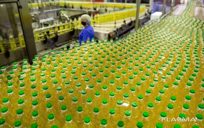 Edible sunflower oil