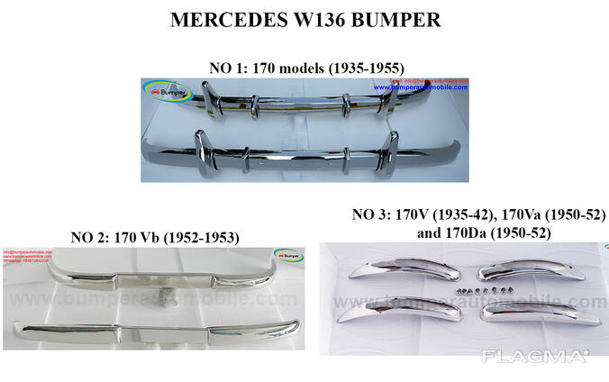 Mercedes W136 model 170S/170Vb/170V 170VA 170DA