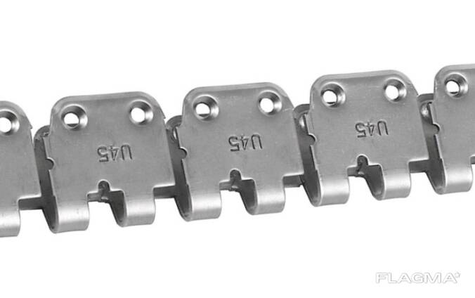 U45 Rivet Hinged Conveyor belt Fasteners for 7-11 mm belts