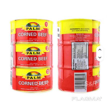 Wholesale Palm Canned Corned Beef (6 Pack) For Sale