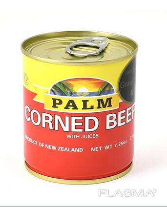 Palm Canned Corned Beef with Juices 340g NZ Origin 24 Months Shelf Life